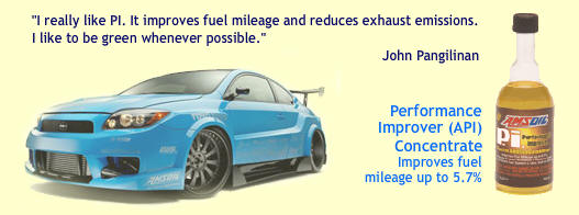 Amsoil Performance improver reduces emissions and improves economy.